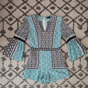 Ann Taylor LOFT Romper Summer Short